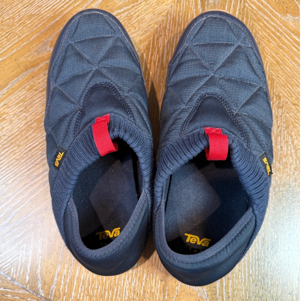 Teva ReEmber Moc Total Eclipse Navy Blue Quilted Slip On Shoes Mens 12 - Picture 6 of 10